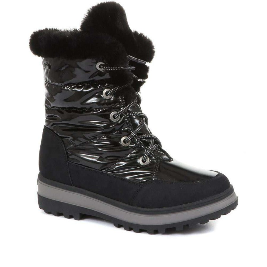 Women'S * | Pavers Snow Boots Wbins34211 / 320 990 Black