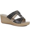 Women'S * | Pavers Wedge Mule Sandals Inb35015 / 321 776