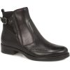 Women'S * | Bellissimo Boots Leather Brogue Chelsea Boot Belitar28011 / 312 737 Black