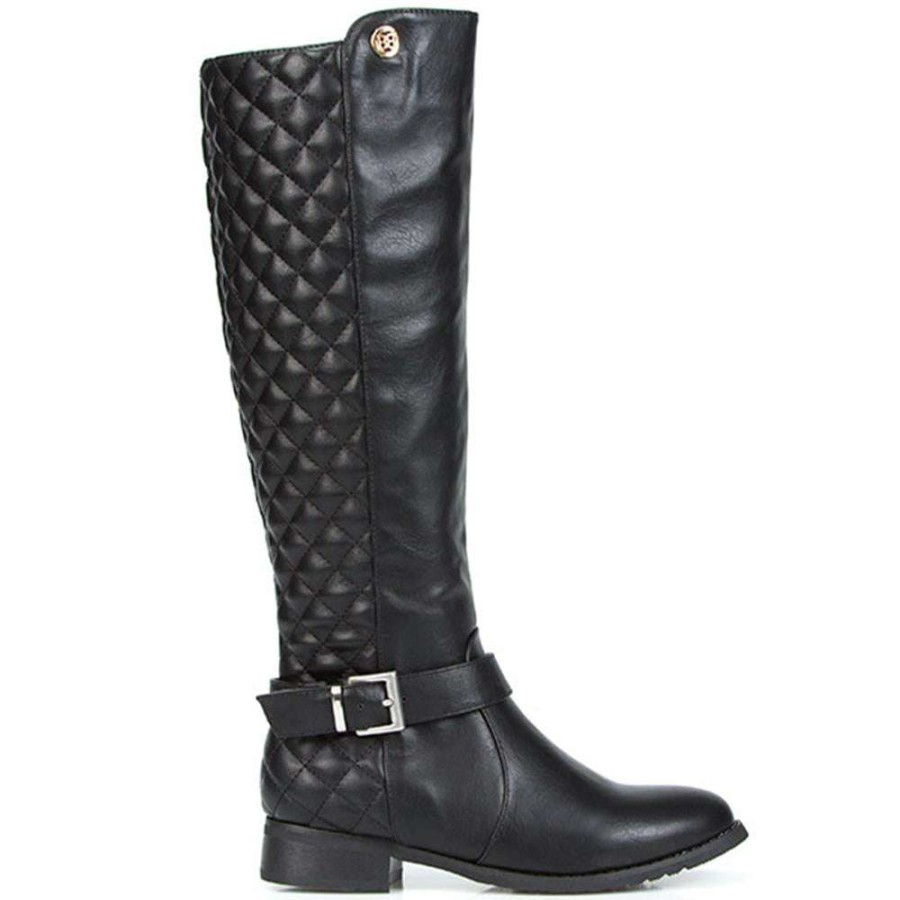 Women'S * | Bellissimo Long Riding Boot Belwbi26021 / 310 589 Boots Black