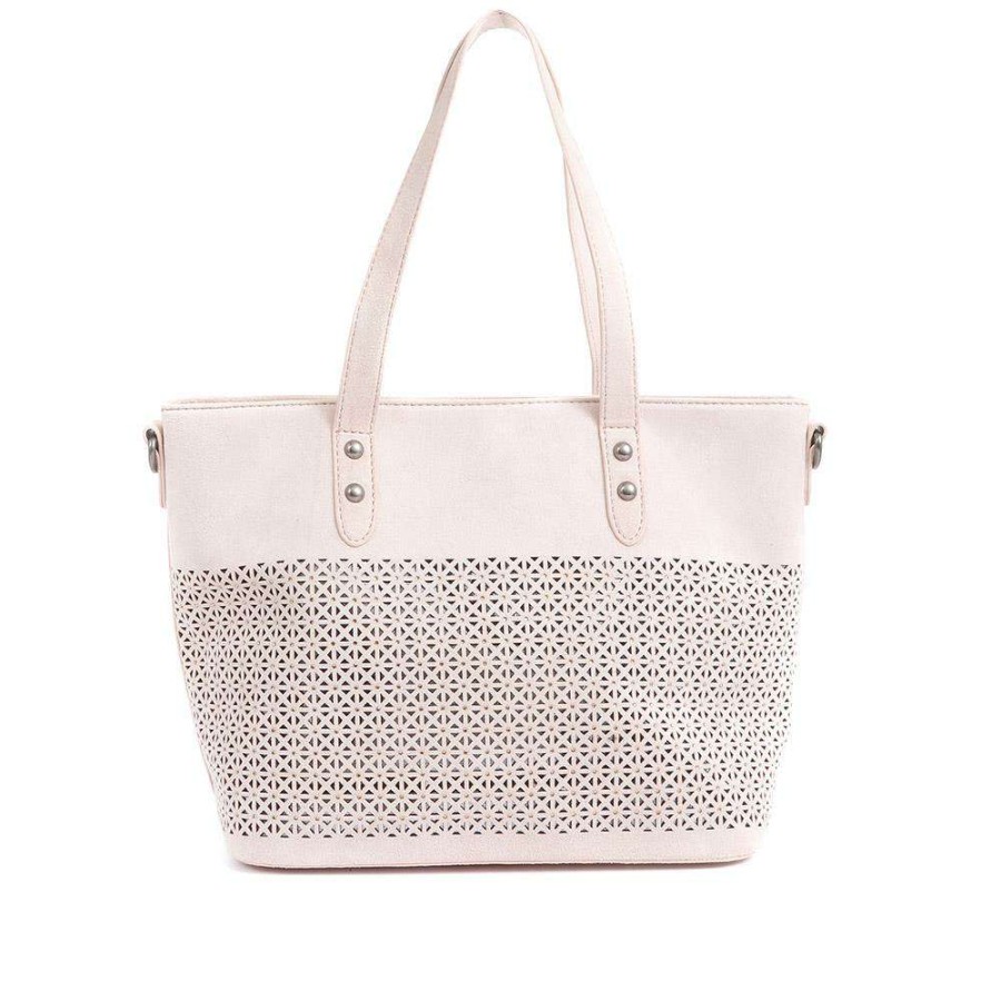 Accessories * | Pavers Ladies Tote Bag Waht35005 / 321 950 Bags Light Grey