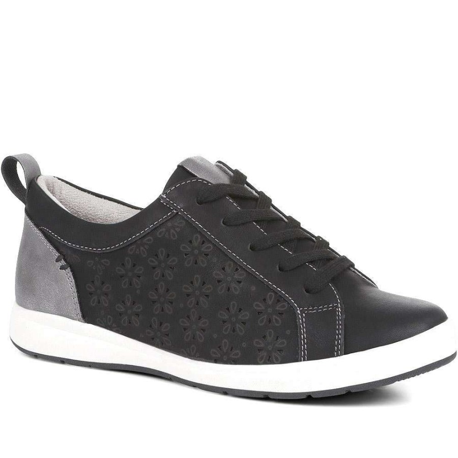 Women'S * | Pavers Wide Fit Lightweight Lace-Up Trainers Wbins35015 / 321 594