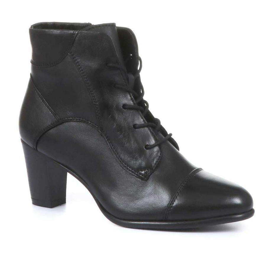 Women'S * | Pavers Heeled Ankle Boots Virol32003 / 318 897 Black