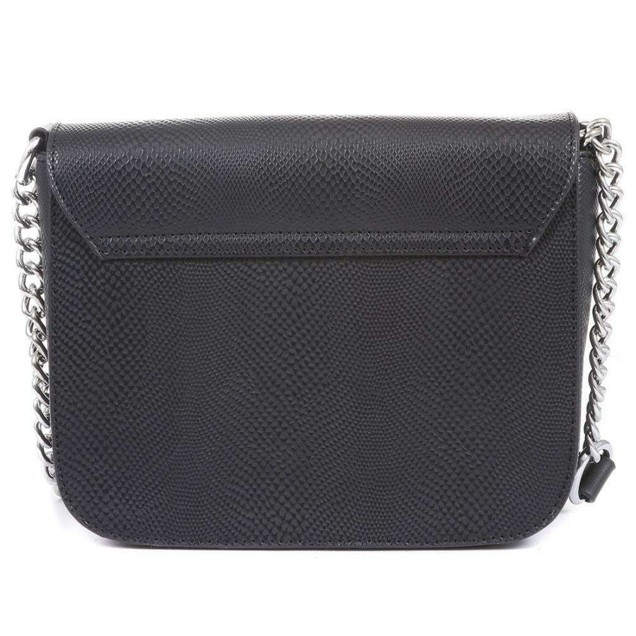 Accessories * | Bellissimo Snake Print Cross Body Bag Belmaco34007 / 321 235 / 321 235 Bags Black