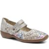 Women'S * | Pavers Shoes Floral Touch-Fastening Mary Jane Shoe Wbins31053 / 317 663 Silver Floral