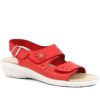 Women'S * | Fly Flot Fully Adjustable Leather Sandals Fly35023 / 321 282 Red