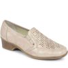 Women'S * | Fly Flot Shoes Leather Slip On With Cut Outs Rdsof29003 / 315 808 Soft Gold