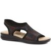 Women'S * | Pavers Stretchy Pull On Sandals Poly35001 / 321 699 Black