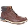 Women'S * | Pavers Casual Men'S Wide Cuff Lace Up Ankle Boots Wbins34199 / 321 195 / 321 195 Brown