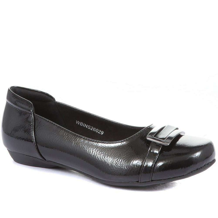 Women'S * | Pavers Wide Fit Slip On Pump Wbins26029 / 310 595