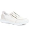 Women'S * | Bellissimo Lace-Up Leather Trainers Belmeta35005 / 322 233 White