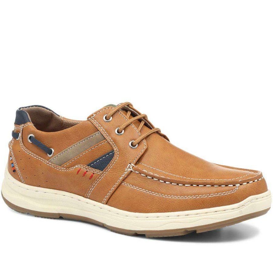 Men'S * | Pavers Casual Lace-Up Boat Shoe Chang31003 / 317 573