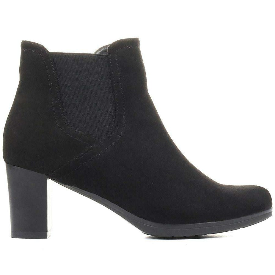 Women'S * | Pavers Heeled Chelsea Boots Wk34019 / 321 119 Black