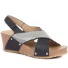 Women'S * | Bellissimo Wide Fit Wedge Sandals Belbaizh29028 / 315 399