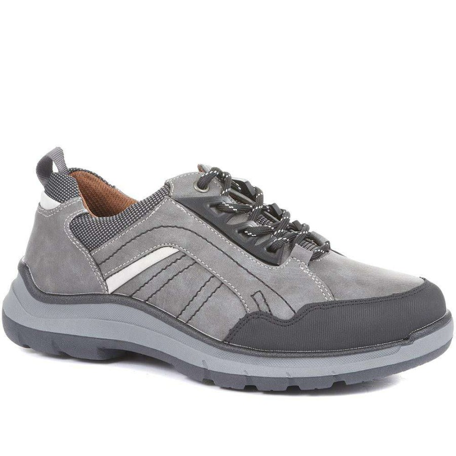 Women'S * | Pavers Sports Casual Trainer Shoe Wbins34253 / 321 352 Shoes Grey