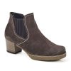 Women'S * | Gabor Ladies Brown Lilia Chelsea Boot Gab28546 / 313 169 / 313 169 Grey