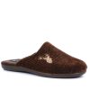 Women'S * | Pavers Wide Fit Mule Slippers Koy32029 / 319 566 Brown