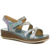 Women'S * | Pavers Touch-Fasten Strappy Sandals Cay35021 / 322 151 Denim