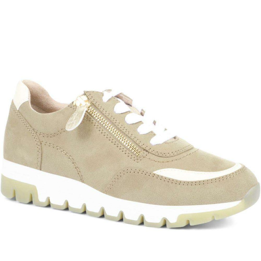 Women'S * | Pavers Sneakers Lightweight Wedge Trainers Jansp35037 / 321 332 Khaki