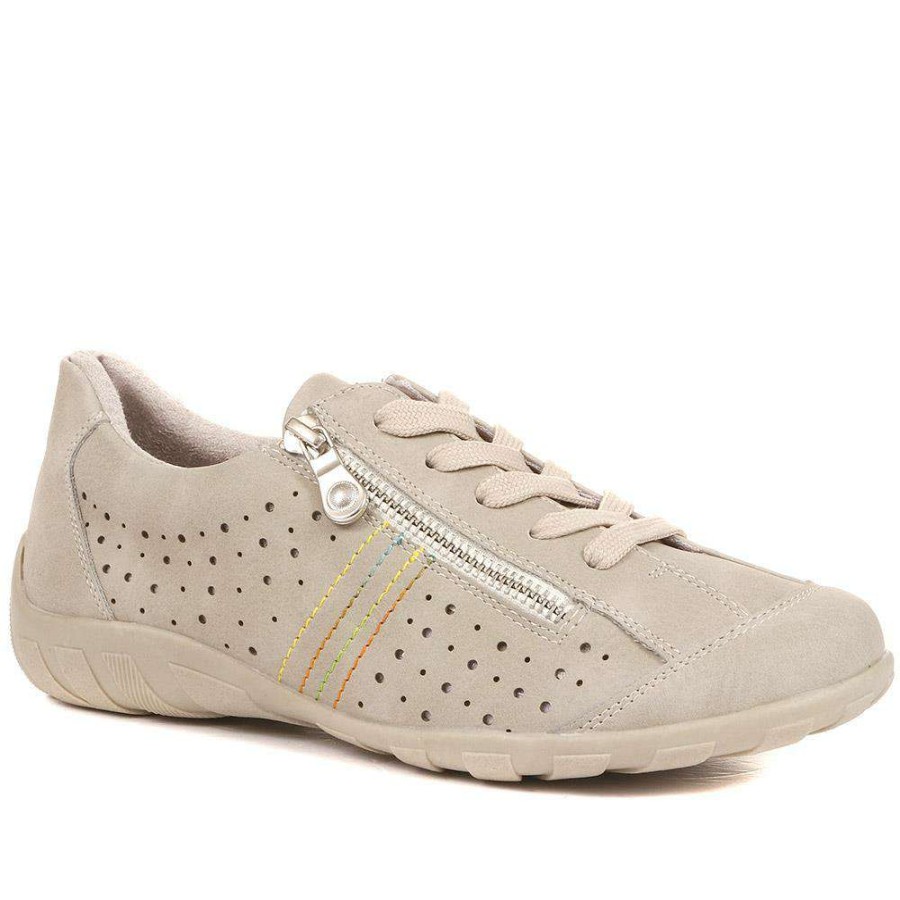 Women'S * | Pavers Sneakers Lightweight Lace-Up Trainers Wbins35112 / 321 934 Grey