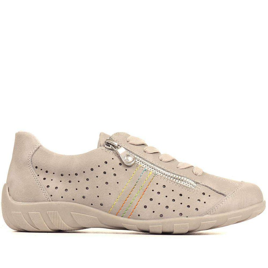 Women'S * | Pavers Sneakers Lightweight Lace-Up Trainers Wbins35112 / 321 934 Grey