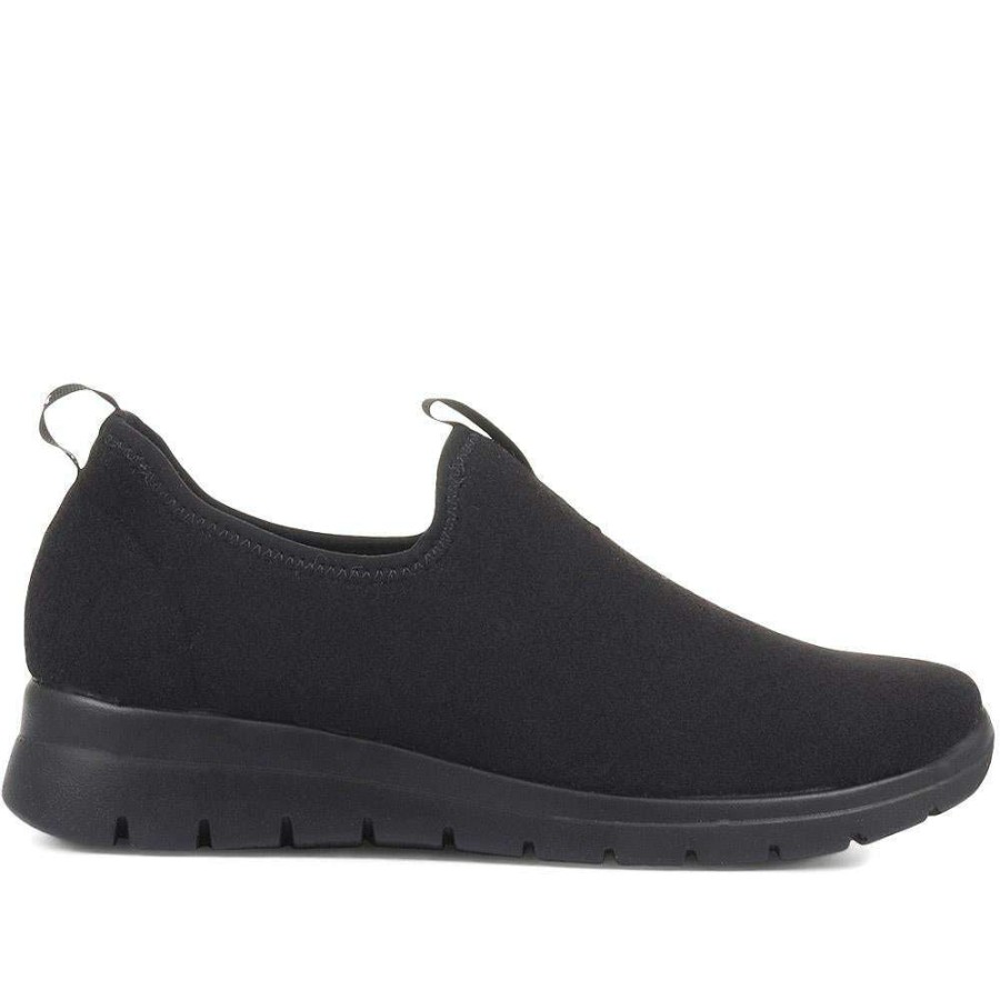 Women'S * | Fly Flot Women'S Slip On Sneakers Fly34007 / 320 213 / 320 213 Black