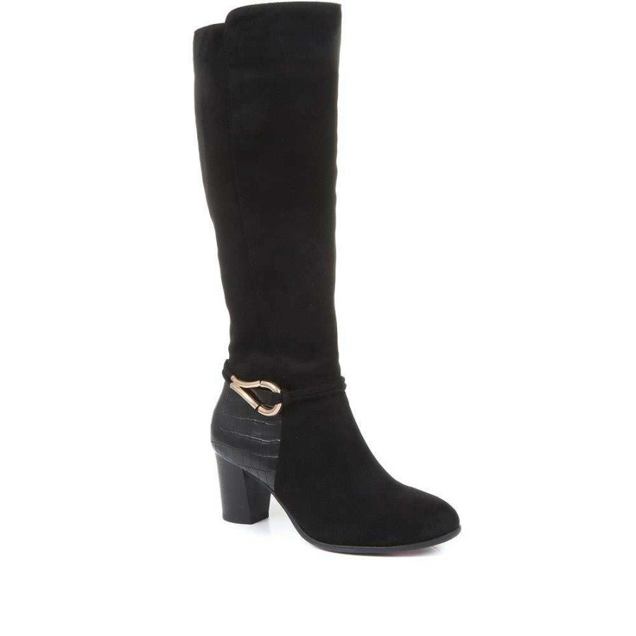 Women'S * | Bellissimo Knee High Boots Beltren34019 / 320 425 Black