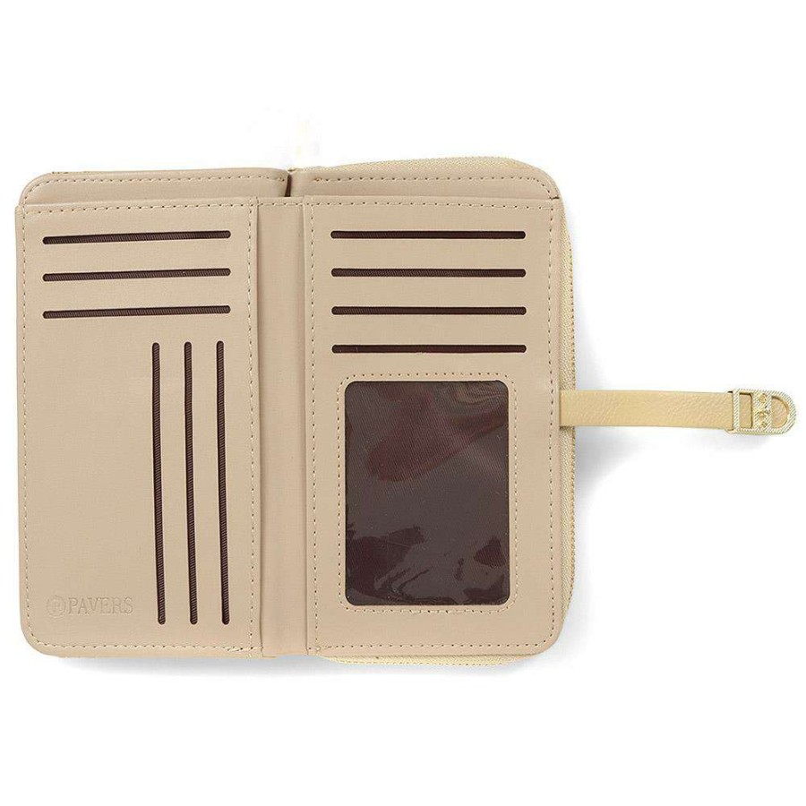 Accessories * | Pavers Rfid Safe Purse Prett35003 / 321 747 Accessories Soft Gold