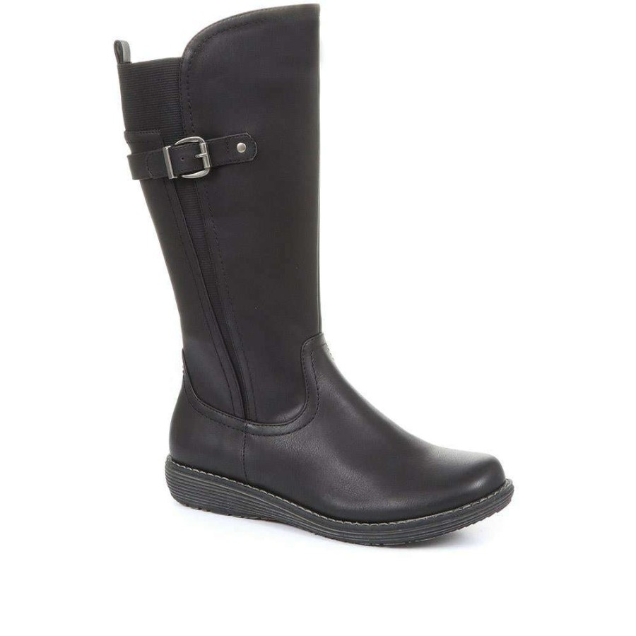 Women'S * | Pavers Elasticated Calf Boots Woil34033 / 320 788