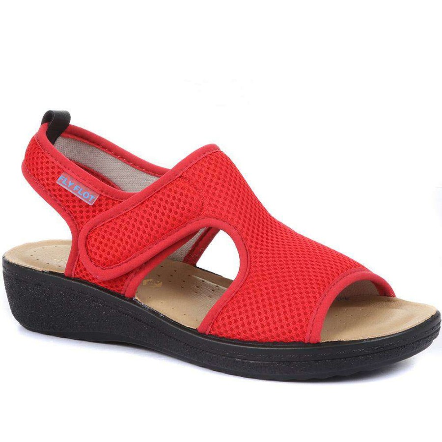 Women'S * | Fly Flot Wide Fit Touch-Fastening Sandals Fly27017 / 312 035