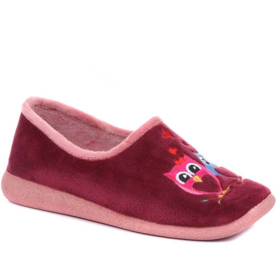 Women'S * | Pavers Wide Fit Sweet Owl Slippers Koy34007 / 320 481