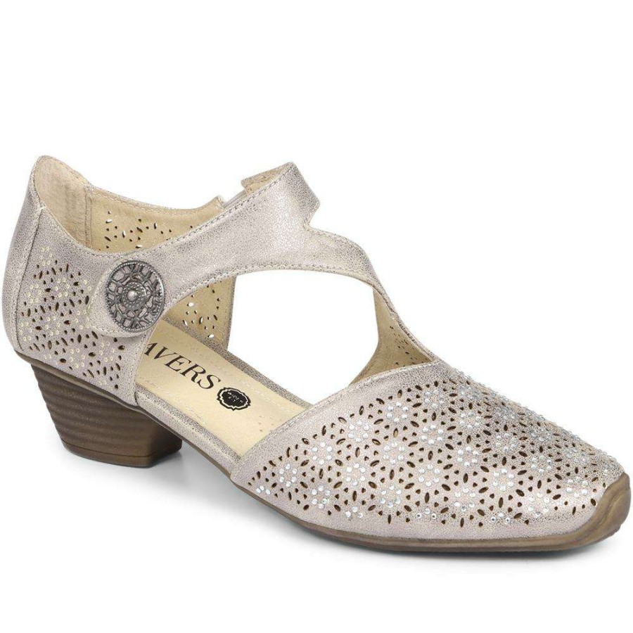 Women'S * | Pavers Wide Fit Print Mary Jane Wbins29014 / 314 775 Shoes