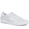 Women'S * | Bellissimo Leather Lace-Up Ladies Sneakers / 319 569 White