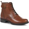 Women'S * | Bellissimo Leather Brogue Ankle Boots Belita32005 / 318 839 Cognac