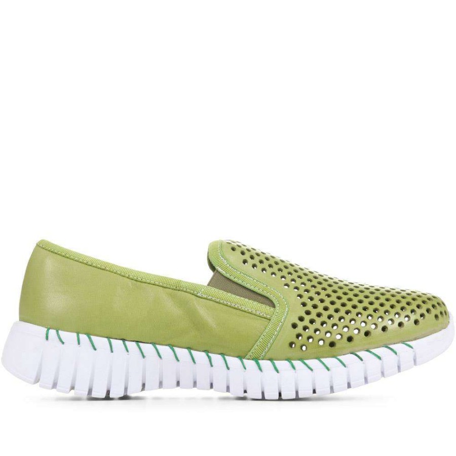 Women'S * | Kinloch Breathable Slip-On Trainers Elile35502 / 322 302 Green