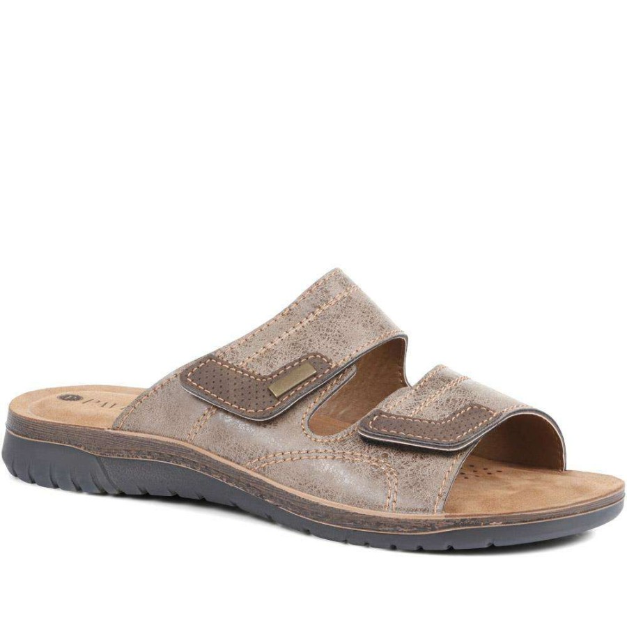 Men'S * | Pavers Fully Adjustable Mule Sandals Inb35037 / 321 791