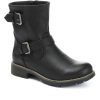 Women'S * | Pavers Wide Fit Mid-Calf Buckle Boot Wbins30007 / 316 202 Black