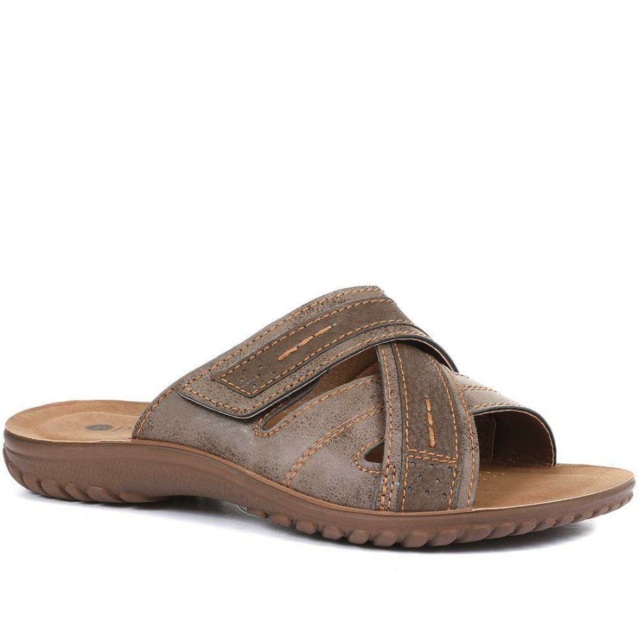 Men'S * | Pavers Adjustable Mule Sandals Chang35007 / 321 358