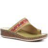 Women'S * | Pavers Toe-Loop Mule Sandals Cay35007 / 321 801 Green