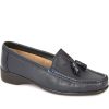 Women'S * | Pavers Shoes Wide Fit Leather Loafer With Tassel Cont25000 / 309 198