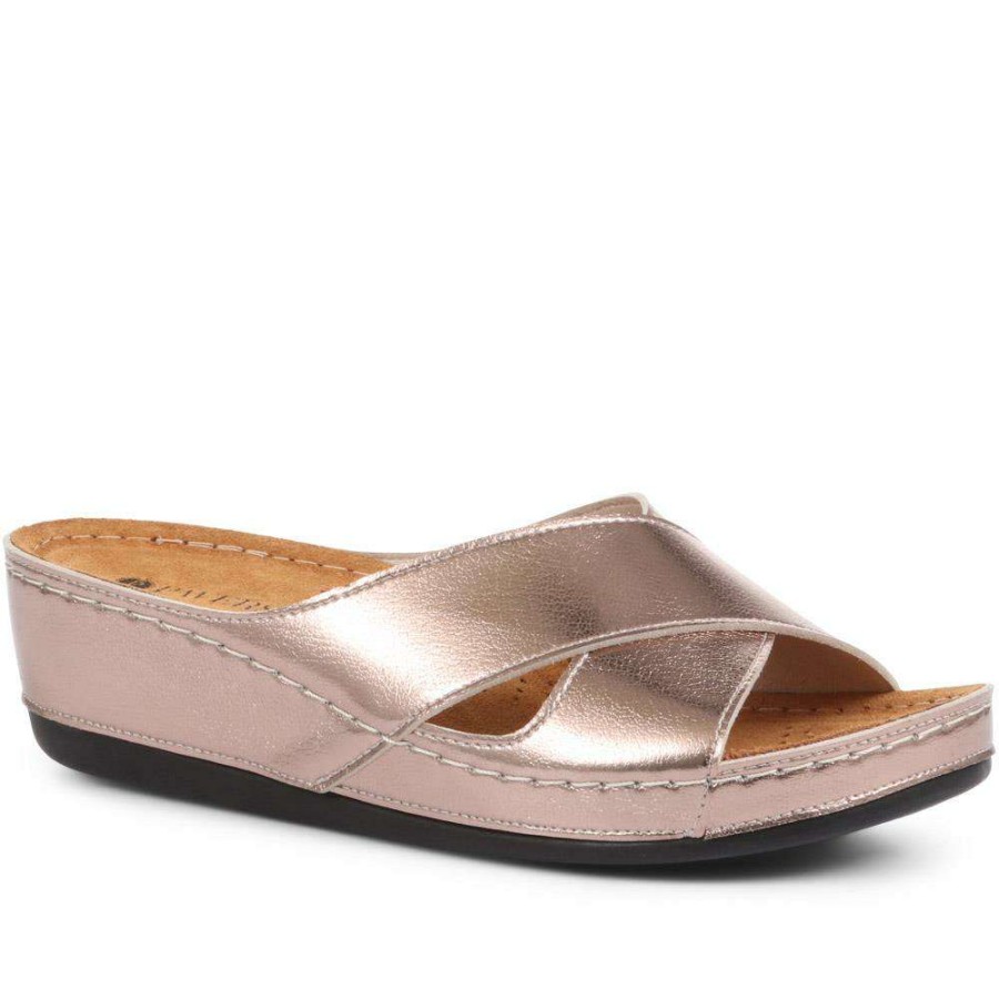 Women'S * | Pavers Wedge Mule Sandals Muya35001 / 322 223