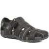 Men'S * | Pavers Adjustable Summer Sandals Chang35009 / 321 359 Dark Grey