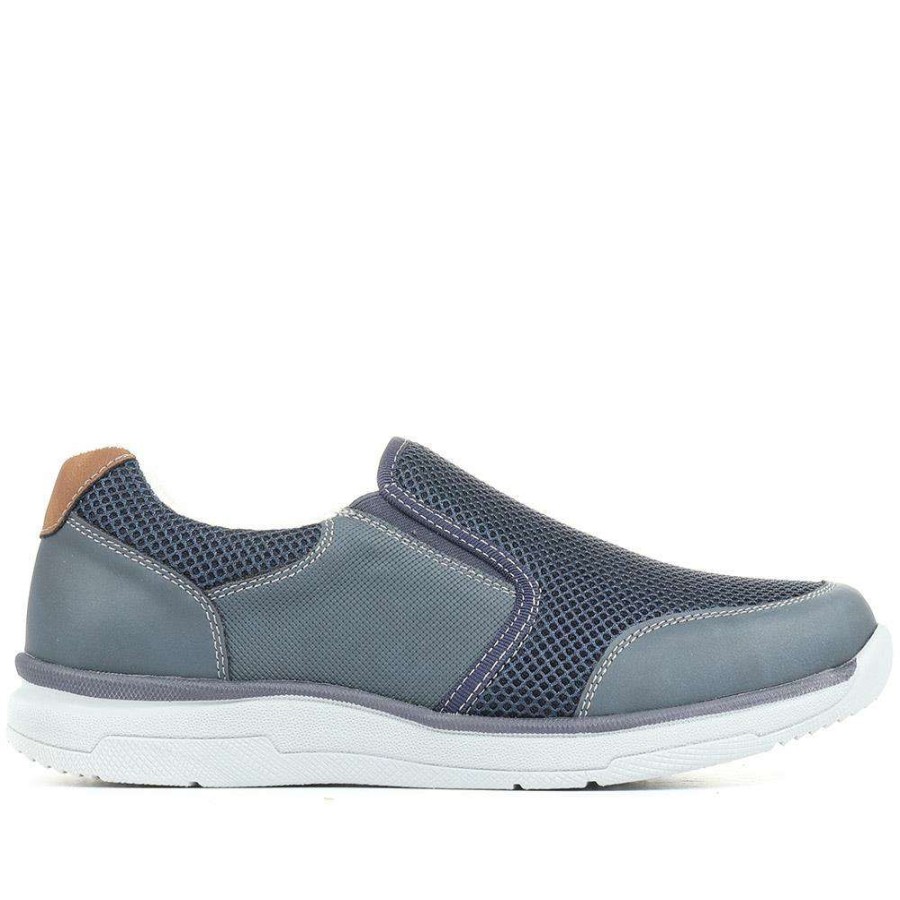 Women'S * | Pavers Wide Fit Lightweight Slip-On Trainers Wbins35005 / 321 260 Grey