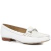 Women'S * | Pavers Shoes Soft Leather Smart Moccasins Nap35013 / 321 524 White