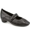 Women'S * | Pavers Leather Mary Jane With Stitch Detailing. Nap1402 / 123 751 Black