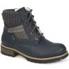 Women'S * | Pavers Wide Fit Lace Up Ankle Boot Jansp26024 / 310 335 Navy