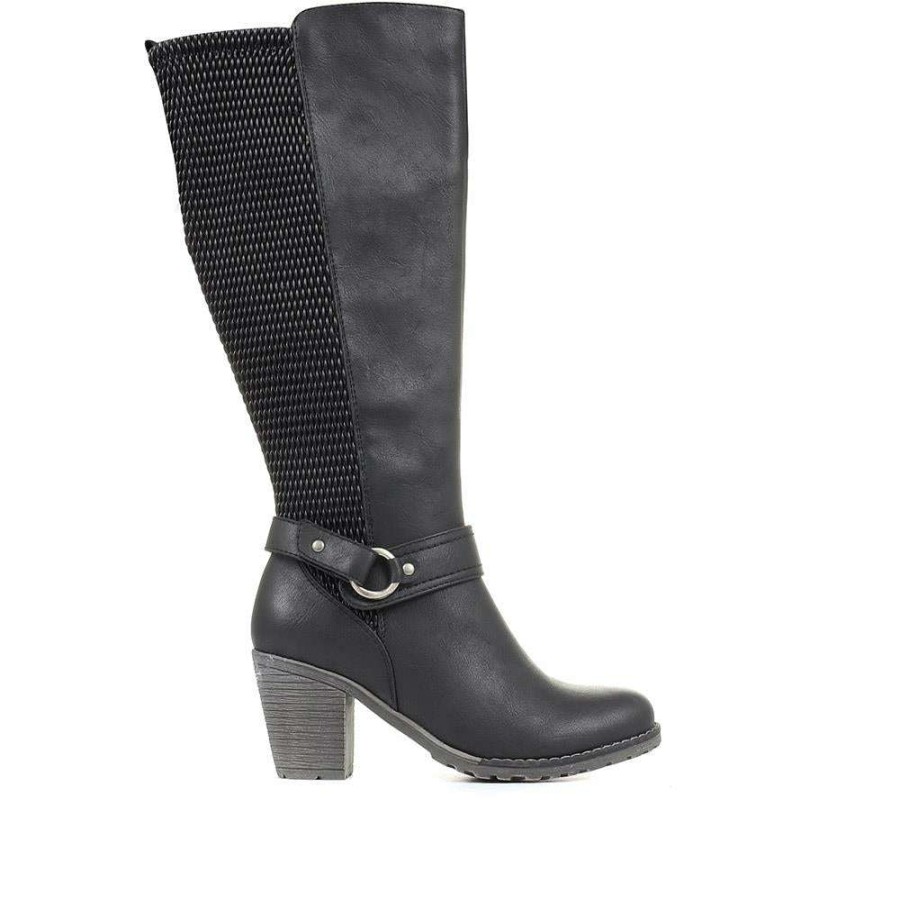 Women'S * | Pavers Knee High Boots With Extra Wide Calf Wbins34169 / 320 707