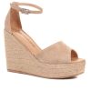 Women'S * | Kinloch Leather Wedge Heel Als Elile35504 / 322 303 Sand