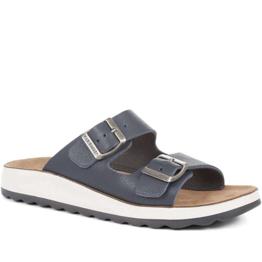 Women'S * | Fly Flot Dual Buckle Slip On Sandals Fly35015 / 321 269