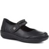 Women'S * | Pavers Wide Fit Leather Mary Jane Shoes Drtma35005 / 322 100 Black